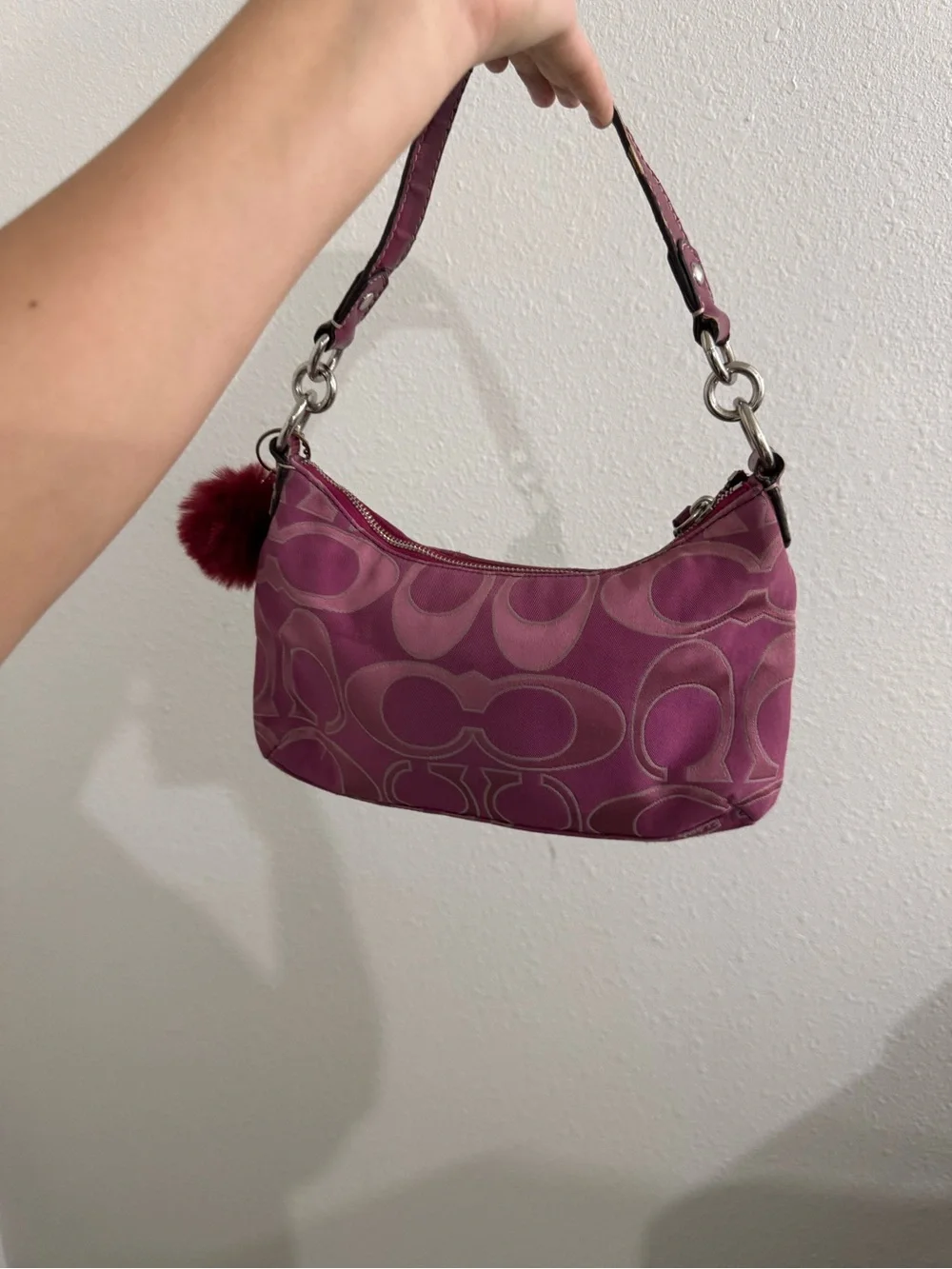 Coach pink bag